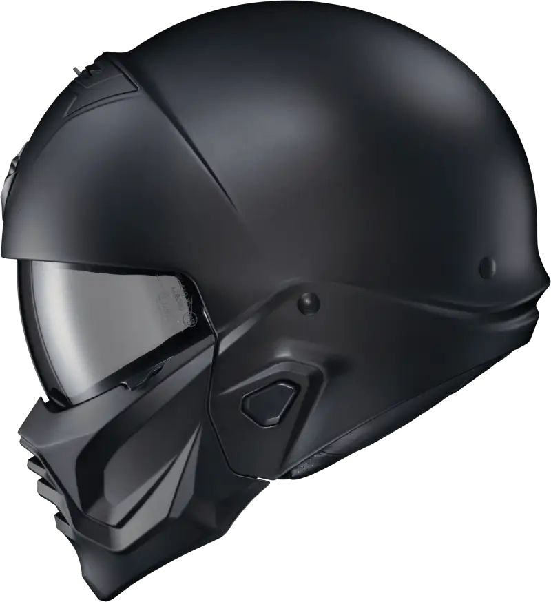 Covert 2 Open-Face Helmet Matte Black Lg
