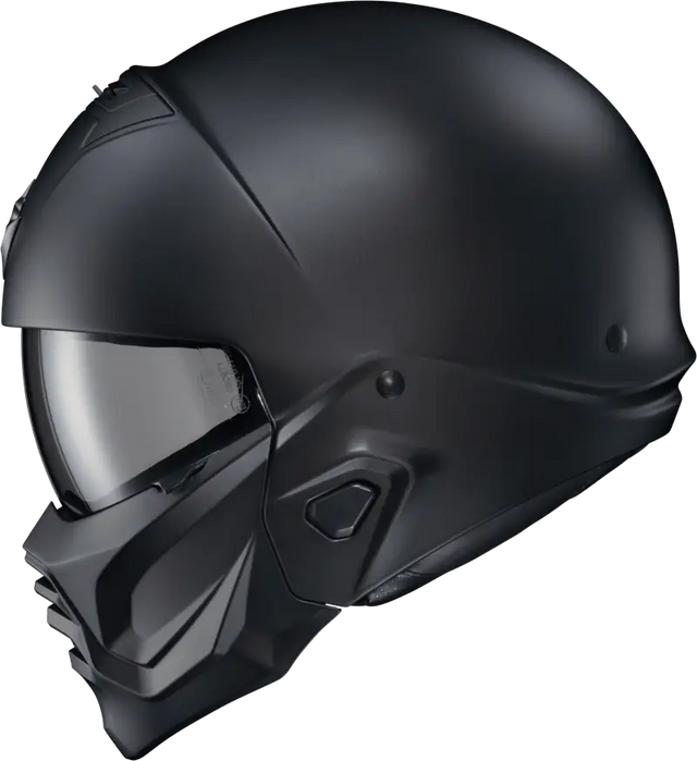 Covert 2 Open-Face Helmet Matte Black Lg