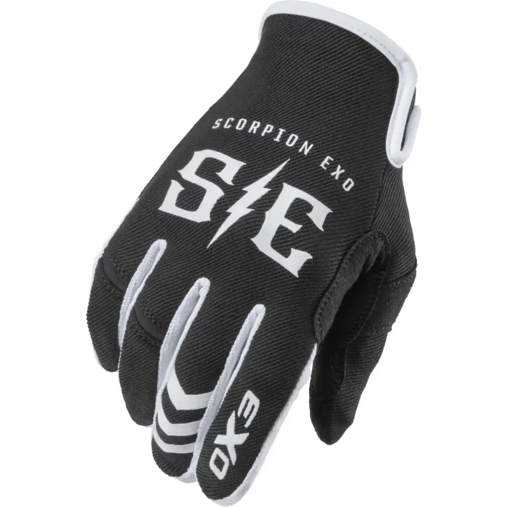 Scorpion Exo G44-068 Air-Stretch Gloves Charge Black/Teal 3X