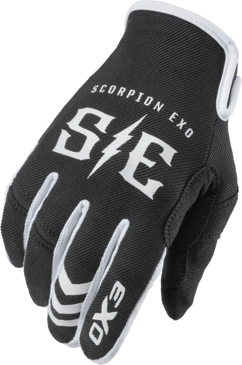 Scorpion Exo G44-068 Air-Stretch Gloves Charge Black/Teal 3X