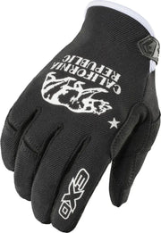 Moto Flex Gloves Golden State Black/White Sm - SCORPION EXO