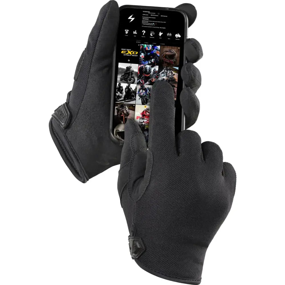 Moto Flex Gloves Black 2x - SCORPION EXO