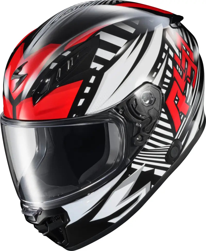 Exo R430 Full Face Helmet Head Trip Red 2x - SCORPION EXO