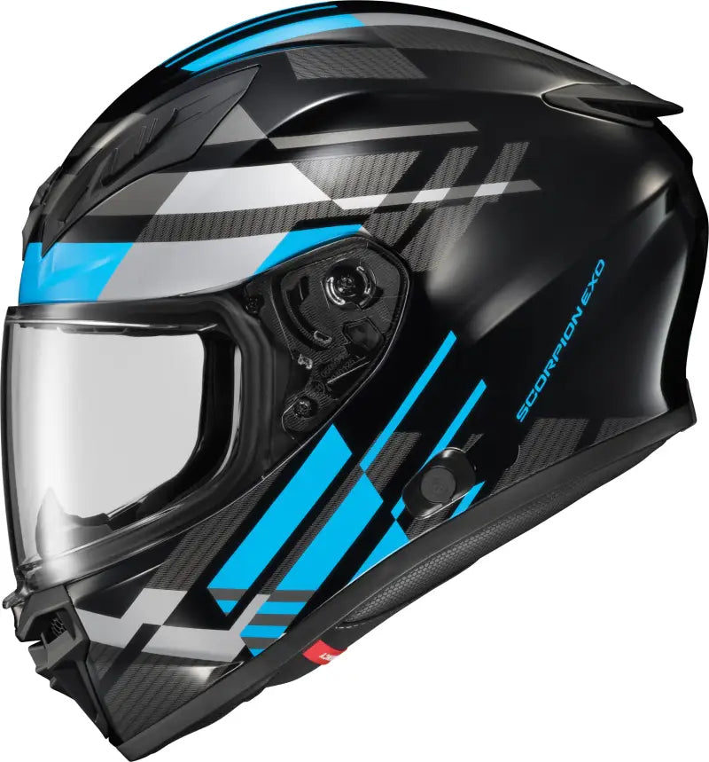 Exo R430 Full Face Helmet Paradox Light Blue Sm - SCORPION EXO