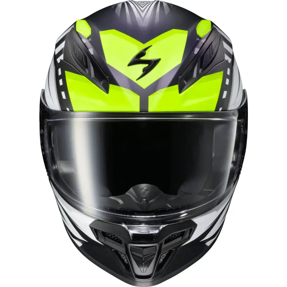 Exo R430 Full Face Helmet Head Trip Hi Viz Xl - SCORPION EXO