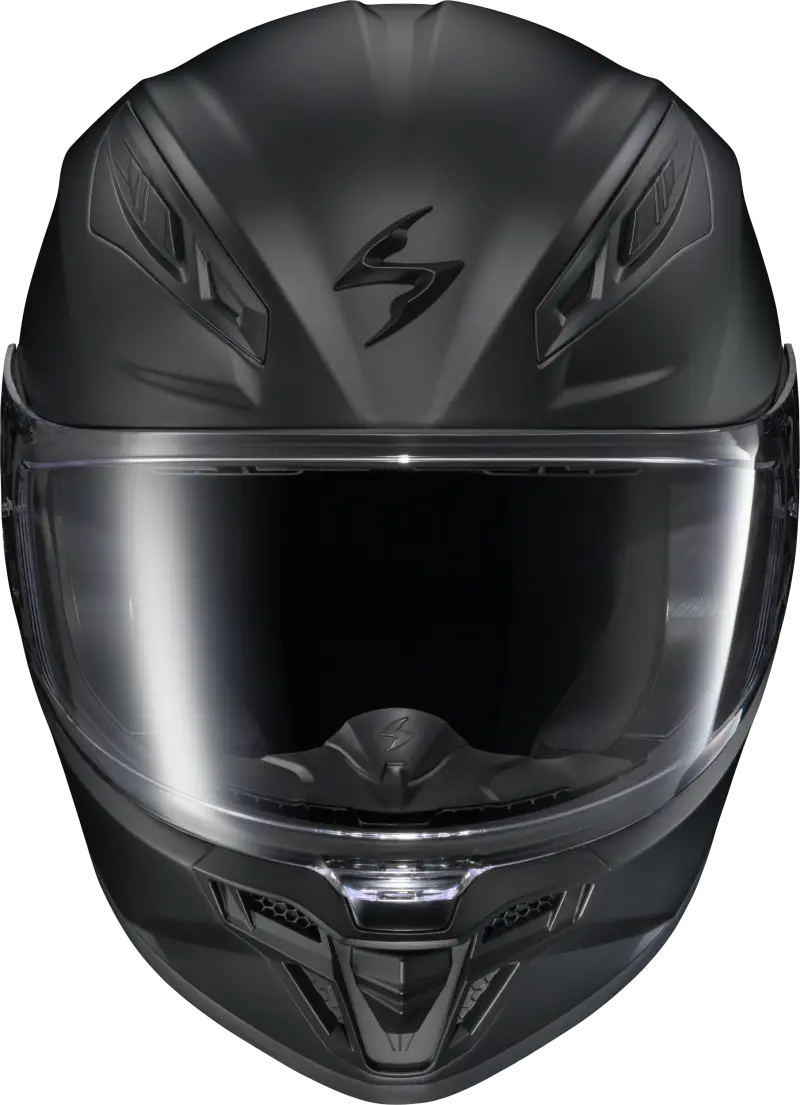 Exo R430 Full Face Helmet Solid Matte Black 4x - SCORPION EXO