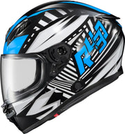 Exo R430 Full Face Helmet Head Trip Light Blue Lg - SCORPION EXO