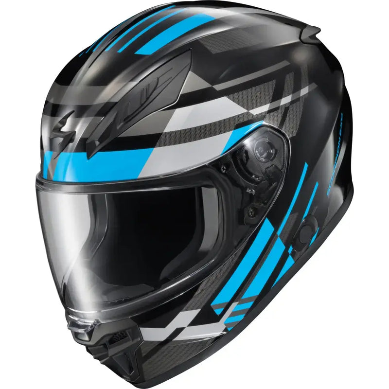Exo R430 Full Face Helmet Paradox Light Blue Lg - SCORPION EXO