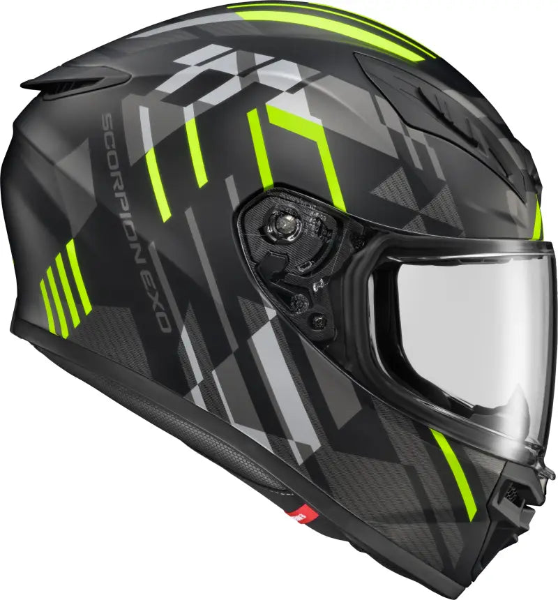 Exo R430 Full Face Helmet Paradox Hi Viz Xl - SCORPION EXO