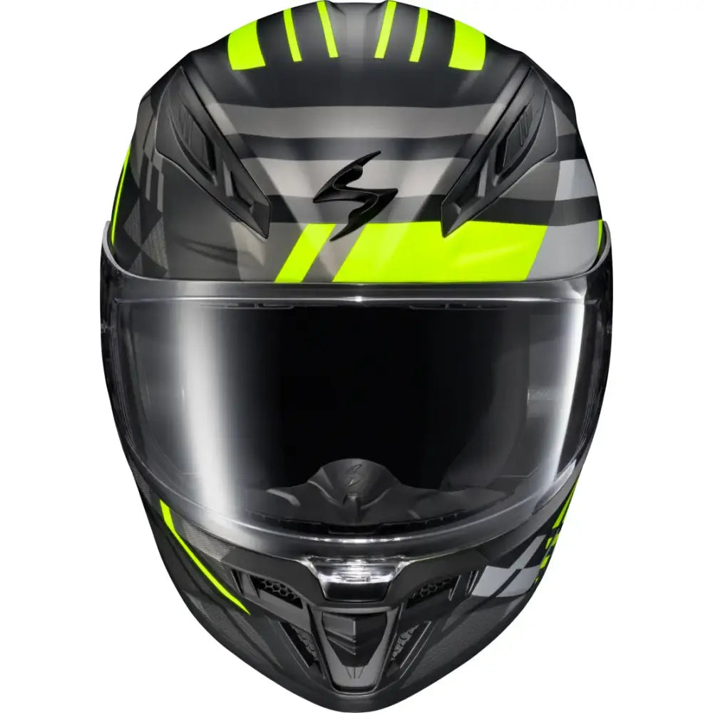 Exo R430 Full Face Helmet Paradox Hi Viz Xl - SCORPION EXO