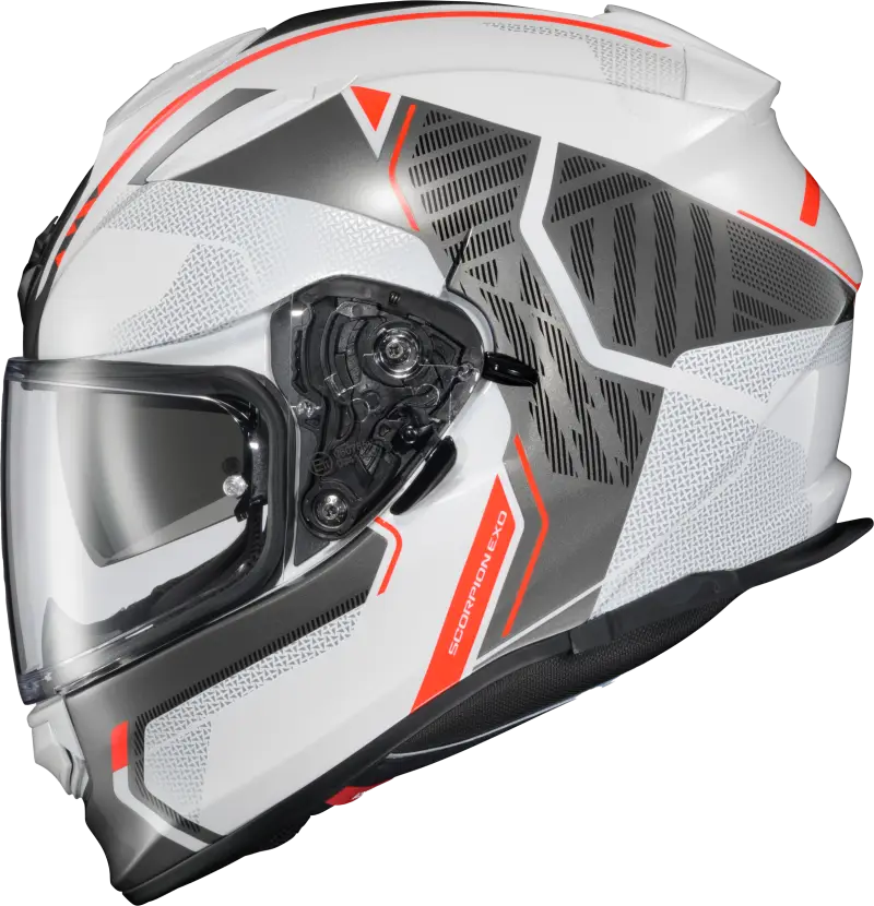 Ryzer Full Face Helmet Switch White/Grey Xl - SCORPION EXO