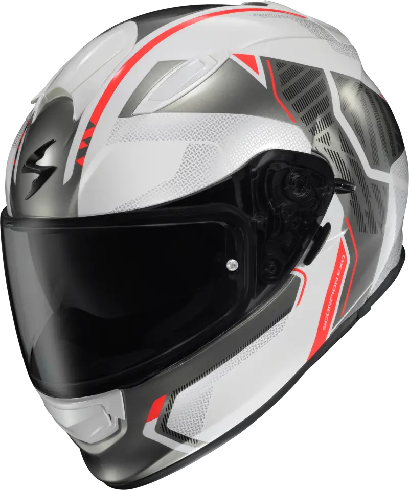 Ryzer Full Face Helmet Switch White/Grey Sm - SCORPION EXO
