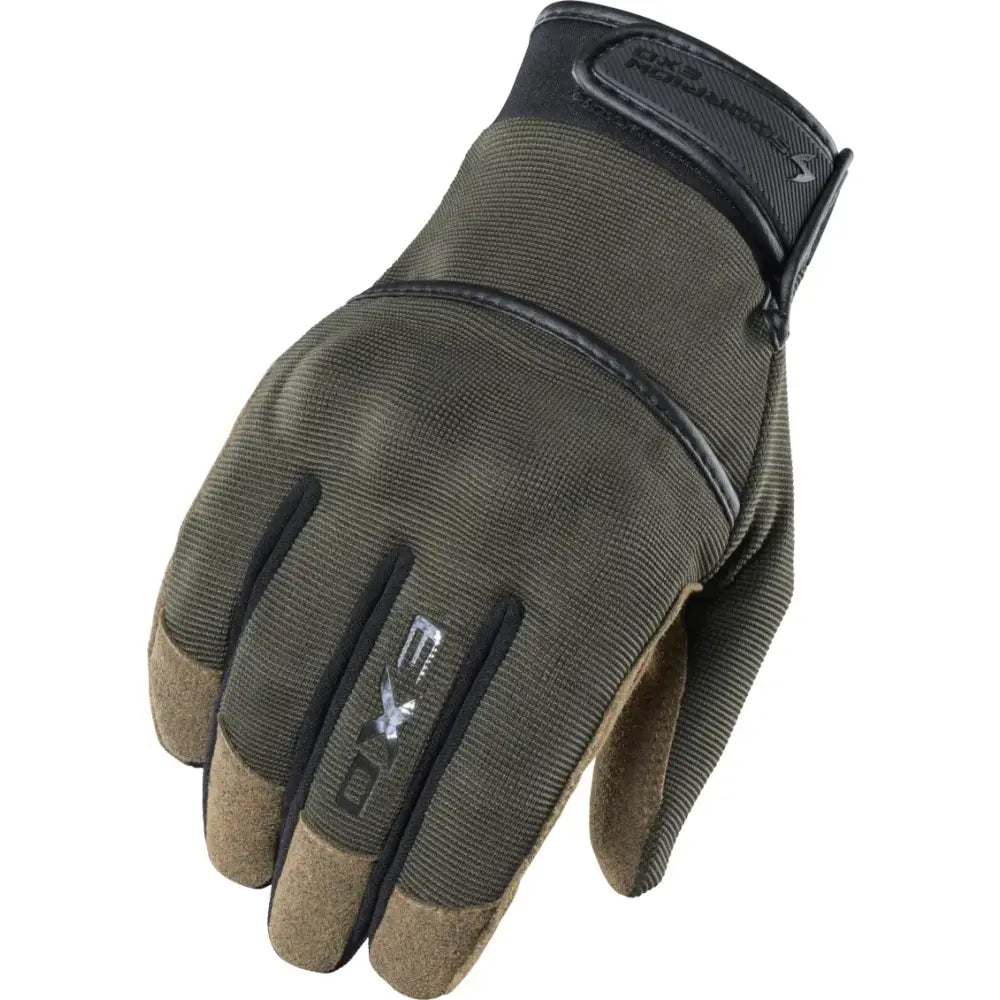 Stealth Grip Gloves Hunter Green Lg - SCORPION EXO
