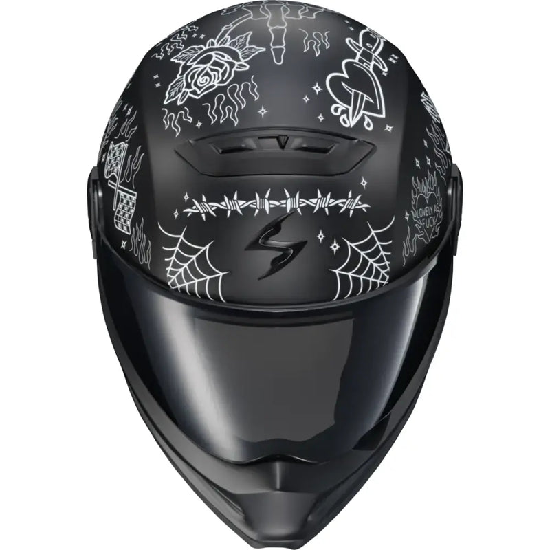Covert Fx Full Face Helmet The Litas 2 Black Sm - SCORPION EXO