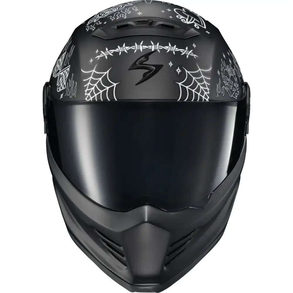 Covert Fx Full Face Helmet The Litas 2 Black Sm - SCORPION EXO