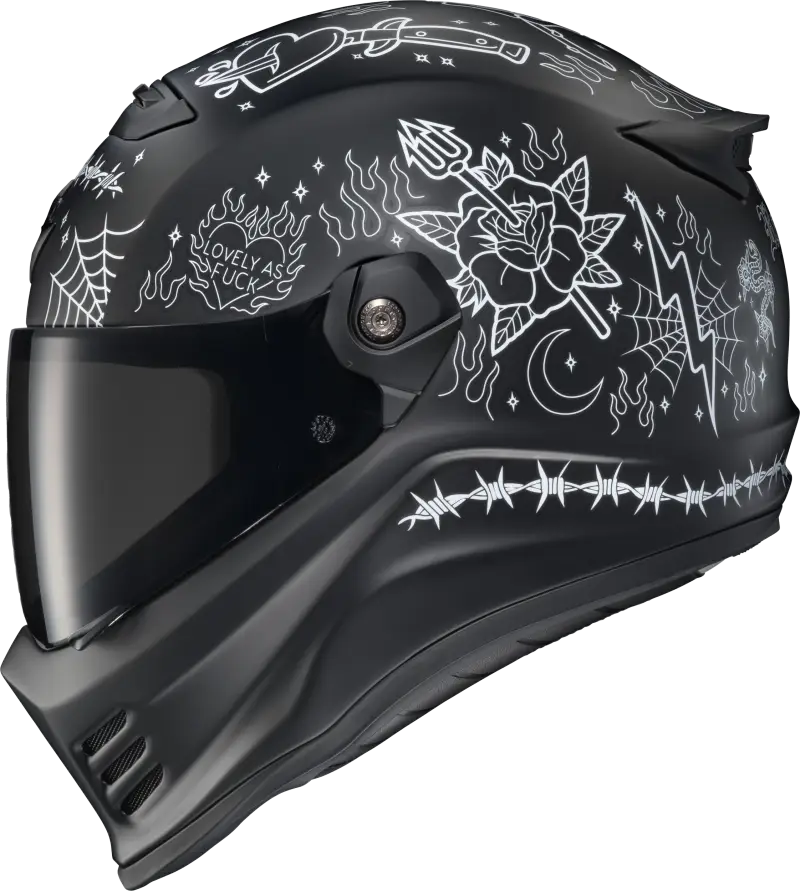 Covert Fx Full Face Helmet The Litas 2 Black Xl - SCORPION EXO