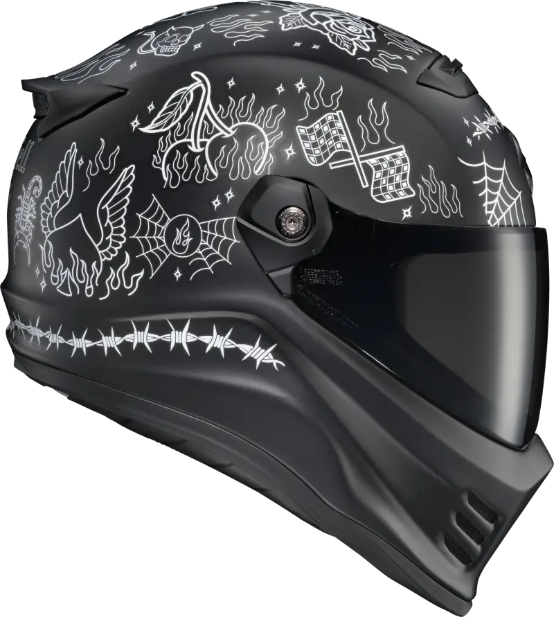 Covert Fx Full Face Helmet The Litas 2 Black Xl - SCORPION EXO