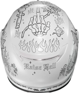 Covert Fx Full Face Helmet The Litas 2 White Md - SCORPION EXO