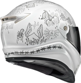 Covert Fx Full Face Helmet The Litas 2 White Md - SCORPION EXO