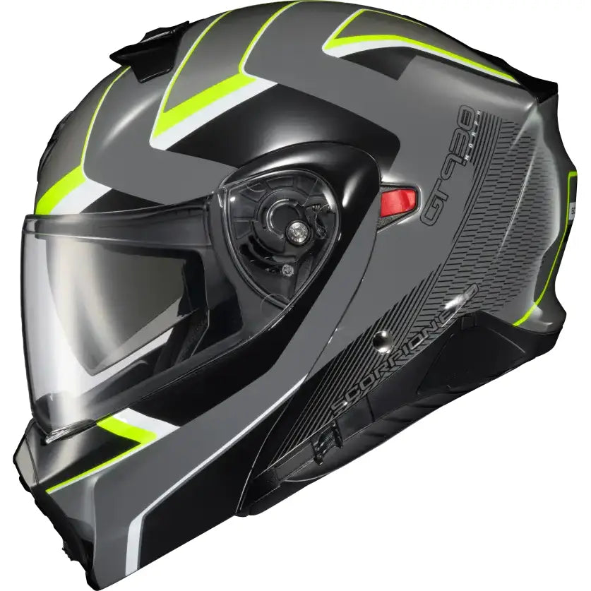 Exo Gt930 Transformer Helmet Morph Grey/Hi Viz 3x - SCORPION EXO