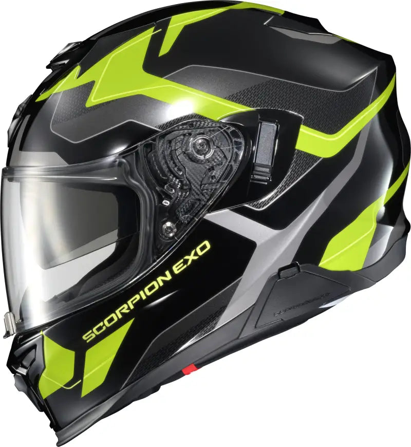 Exo T520 Full Face Helmet Zuse Black/Hi Viz Xl - SCORPION EXO