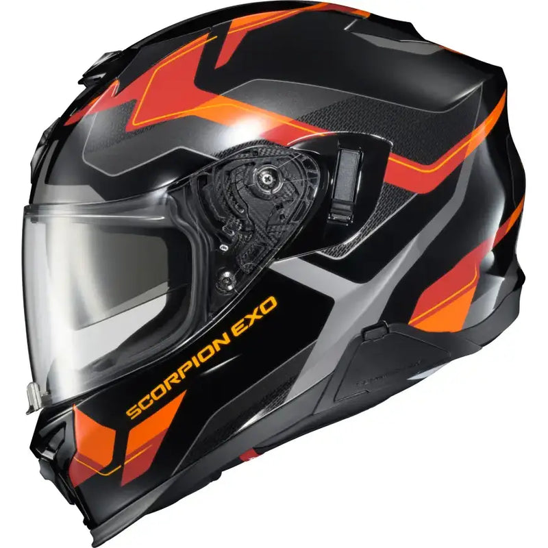 Exo T520 Full Face Helmet Zuse Orange Lg - SCORPION EXO