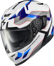 Exo T520 Full Face Helmet Zuse White/Blue Xl - SCORPION EXO