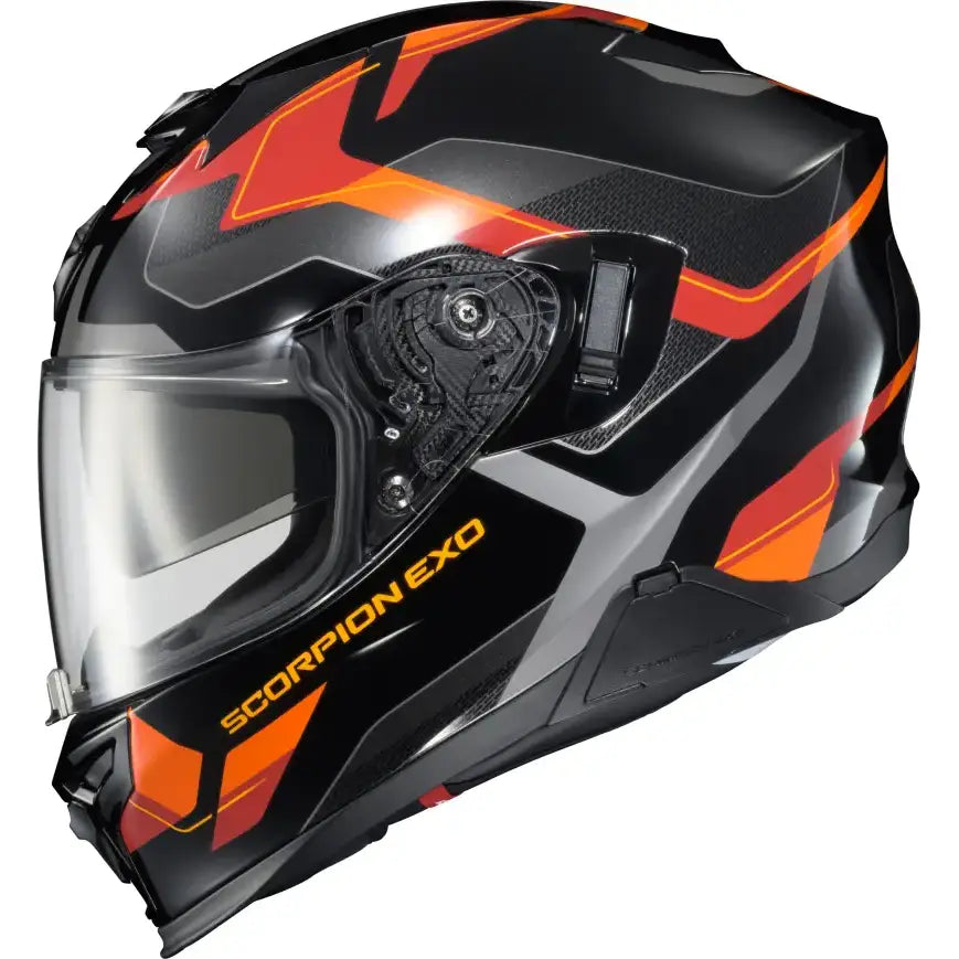 Exo T520 Full Face Helmet Zuse Orange Md - SCORPION EXO