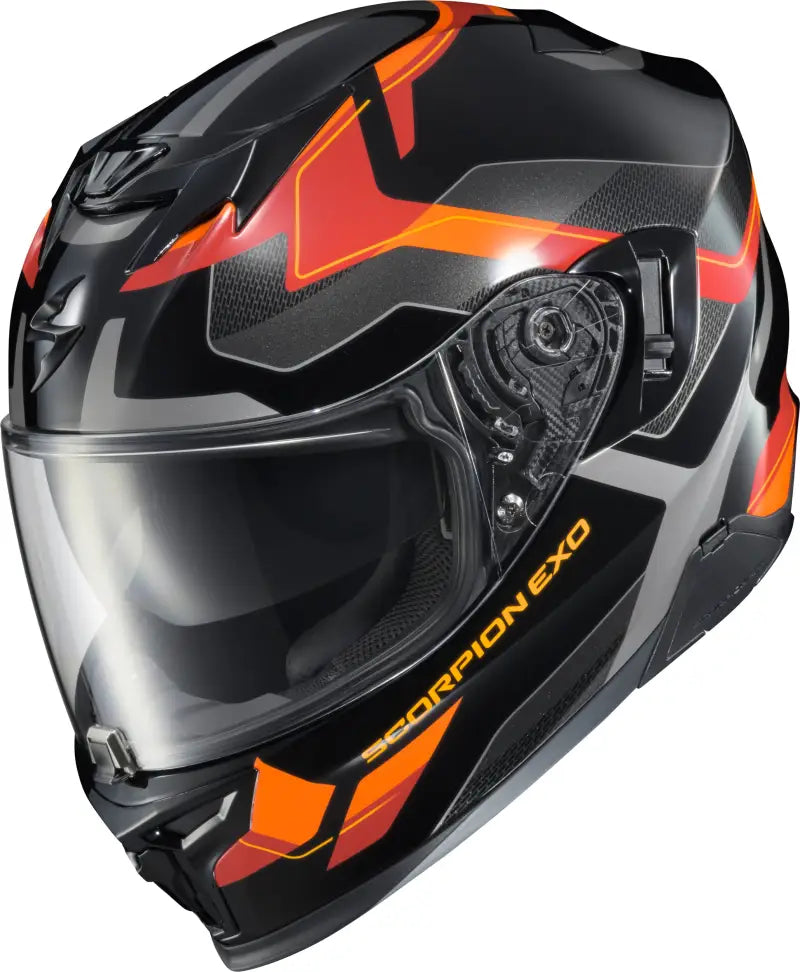 Exo T520 Full Face Helmet Zuse Orange Sm - SCORPION EXO