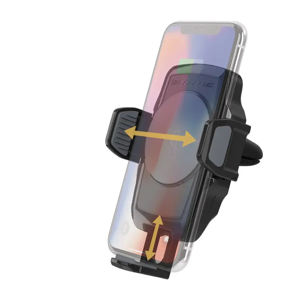 Scoshe IND. Adaptive Fast Charging Wireless Cellular Phone Charger VQ2M - Vent Mount