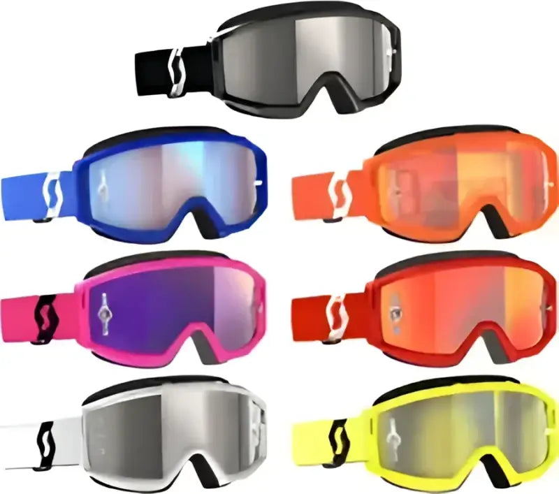 Scott 248777-321 Buzz Youth Works Lens Silver Chrome - Eyewear