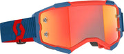 Fury Goggle Drk Blu/Neon Rd Org Chrm Wrks