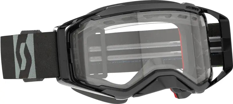 Prospect Snwcrss Goggle Black/Grey Clear Lens