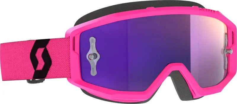 Primal Goggle Pink/Black Purple Chrome Works