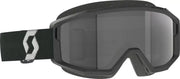 Primal Sand/Dust Goggle Black/White Dark Grey Lens