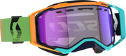 Prospect Snwcrss Ls Goggle Blue/Orange Blue Chrome