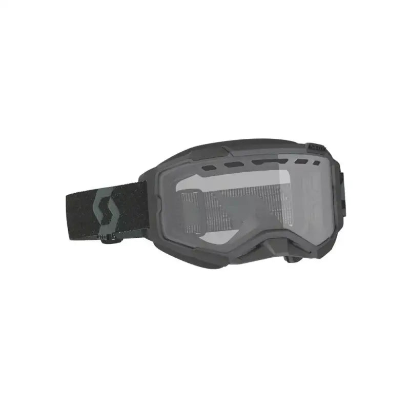 Scott 278605-0001043 Fury Snowcross Goggle Black Clear Lens - Eyewear