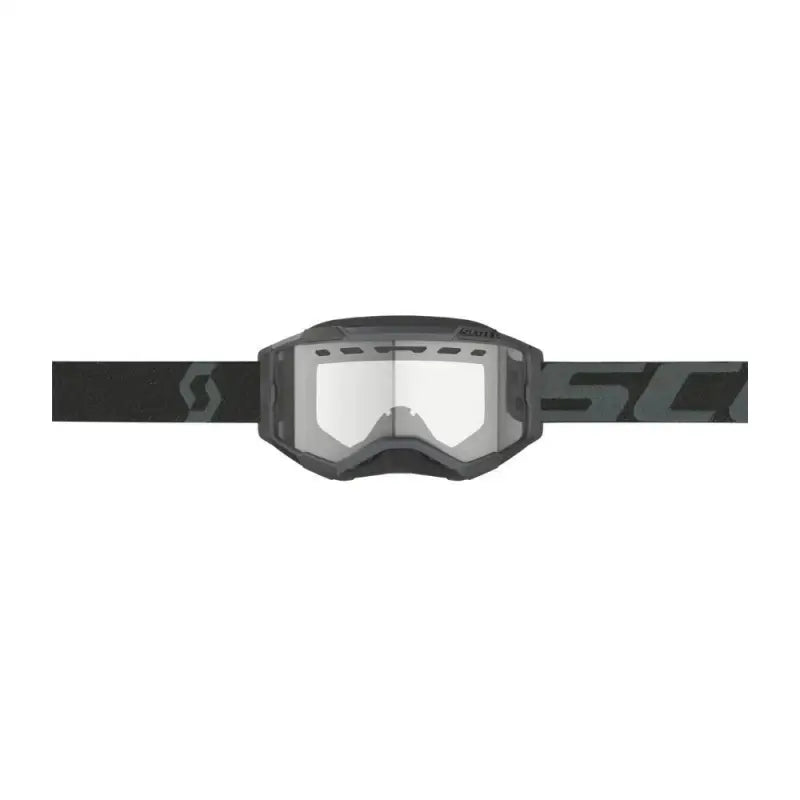 Scott 278605-0001043 Fury Snowcross Goggle Black Clear Lens - Eyewear