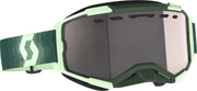 Fury Snowcross Goggle Drk Grn/Mnt Grn Enhcr Slv Chrm