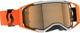 Prospect Amp Gogggle Grey/Orange Gold Chrome Works