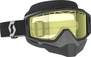 Split Otg Snwcrss Goggle Black/White Yellow Lens