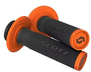 Scott 292452-1009222 Sx2 Lock-On Black/Orange grips showcasing superior traction and comfort for RV, automotive, Powersports, off-road, and marine applications; perfect for truck accessories, exterior, interior, truck bed, and RV parts, Powersports, Street, AVADA - Best Sellers, Must Haves