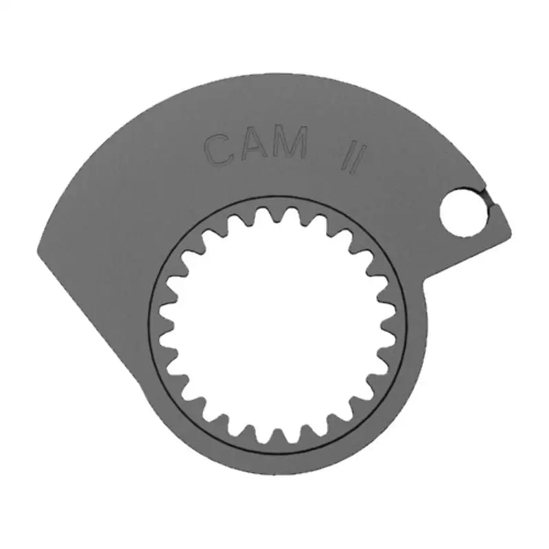 Gray metal cam with toothed center hole for Scott 294677-0001 Sx2 Lock-On Cam 2 Black