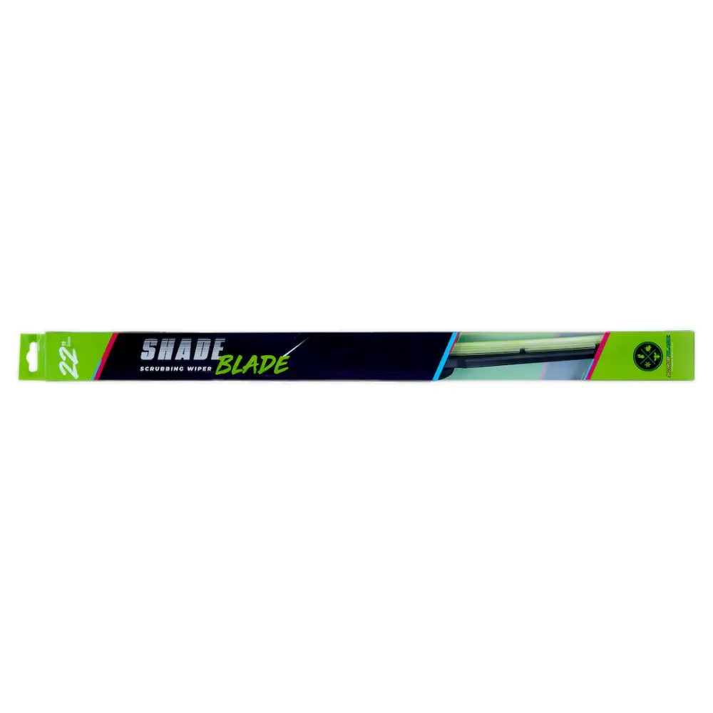 Scrubblade Ensure Quiet Operation Windshield Wiper Blade CBG2600 - Green 26 Silicone Shadeblade
