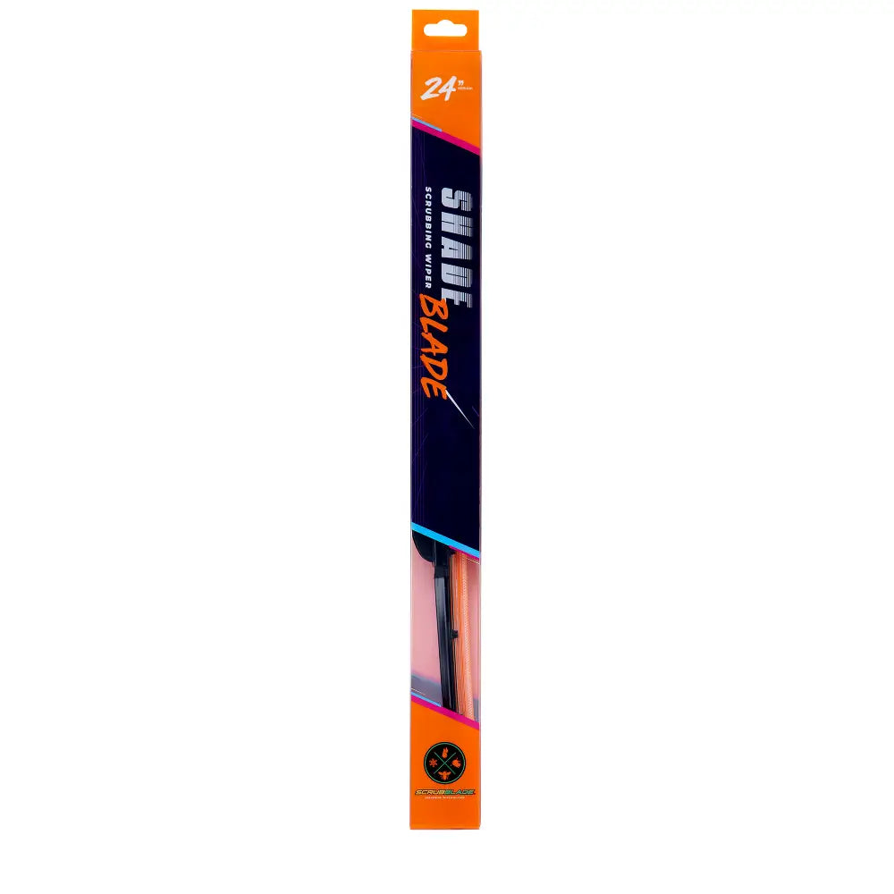 Scrubblade Ensure Quiet Operation Windshield Wiper Blade CBO2400 - Orange 24 Silicone Shadebladepper