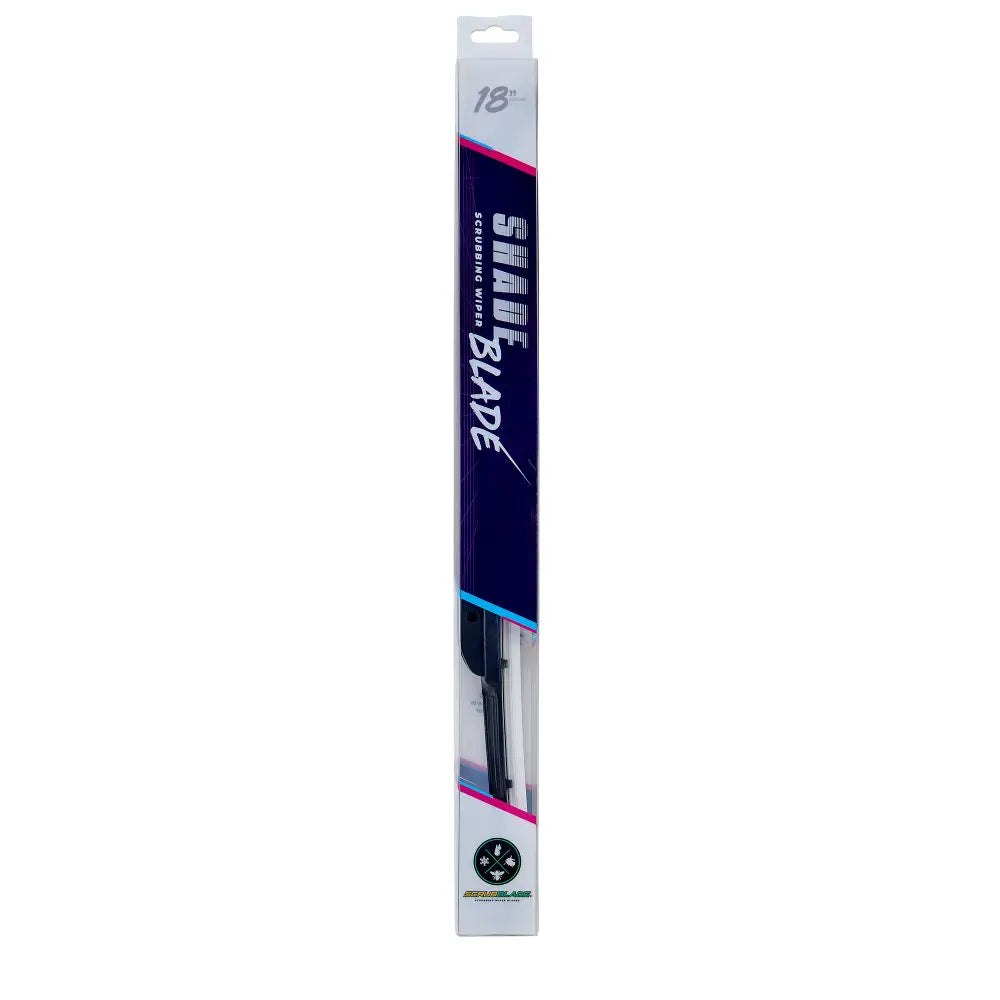 Scrubblade Ensure Quiet Operation Windshield Wiper Blade CBW1800 - White 18 Silicone Shadeblade Per BA