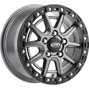Grey/Blk Sd10 Wheel 15x7 5/4.5 with ITP Exclusive "Rock Armor" for RV, Automotive, Powersports, off-road, marine, exterior, truck accessories, interior, truck bed, RV parts, Powersports, AVADA - Best Sellers