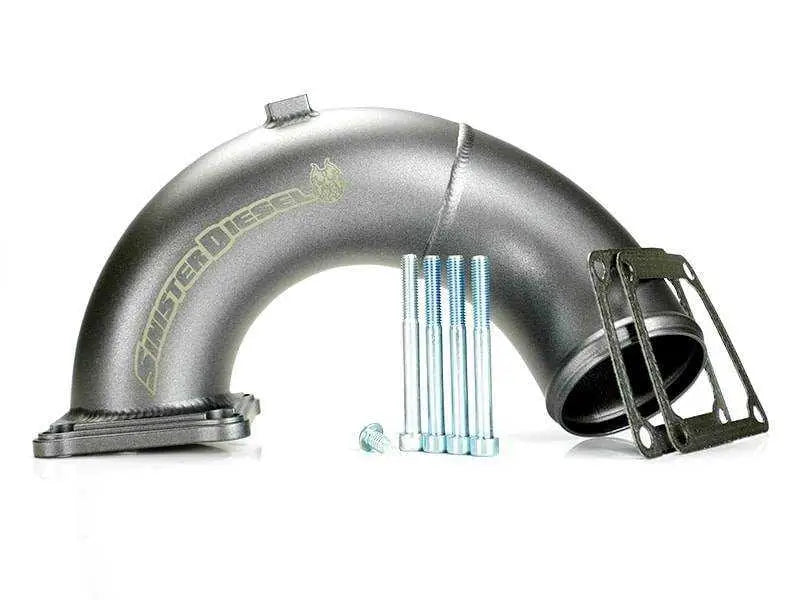 Sinister Diesel SDG-INTEL-5.9-98 Sinister Diesel 98-02 Dodge Cummins 5.9L Intake Elbow - Grey
