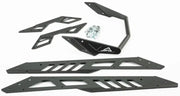 Black metal off-road vehicle armor kit on SDRB465-AMT-FBK aluminum rear bumper for SD Gen 4