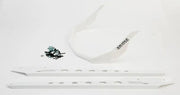 SDRB465-X-WHT Rear Bumper White S D 165 Expert